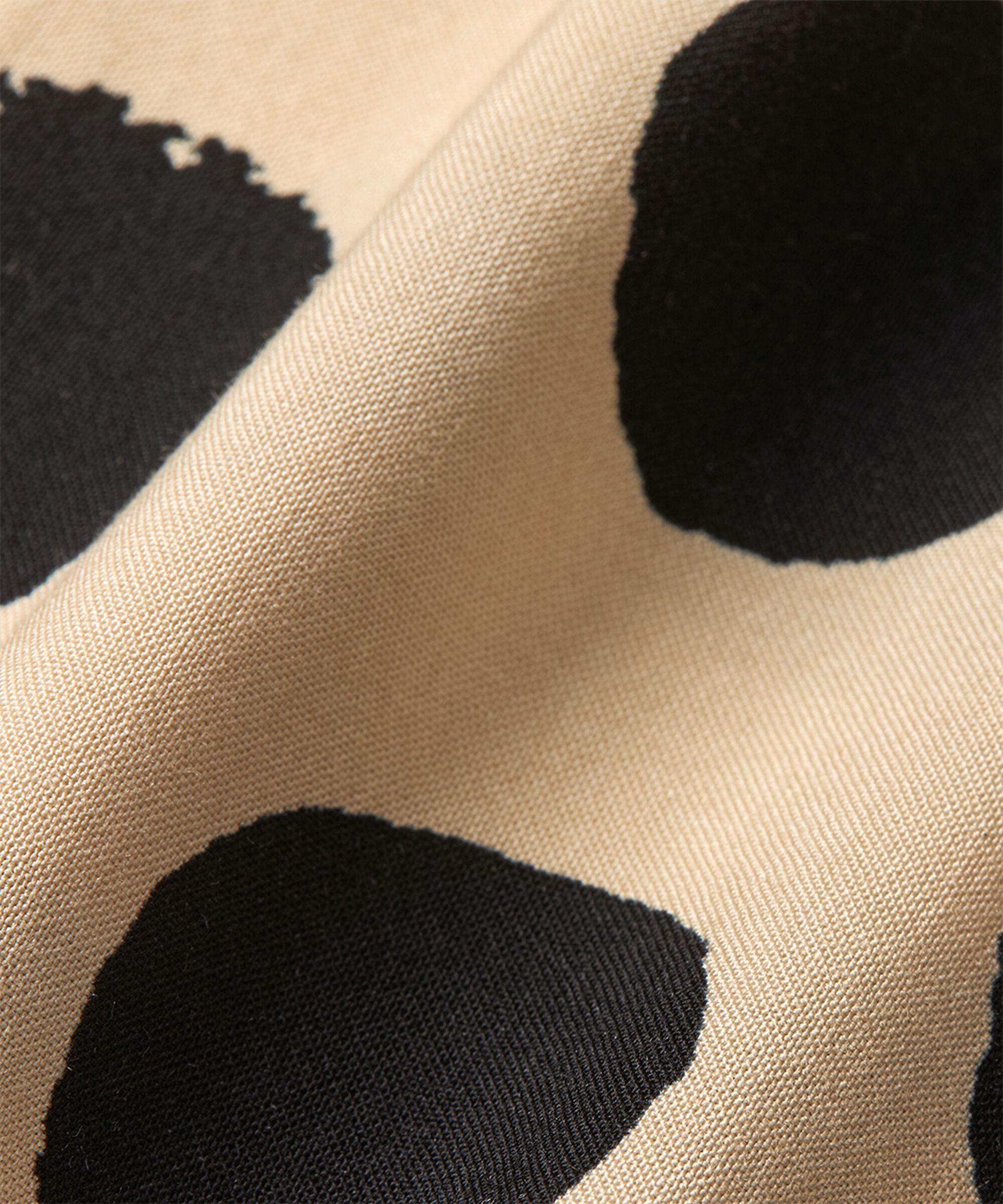 veste à pois avec lien à la taille, Fog