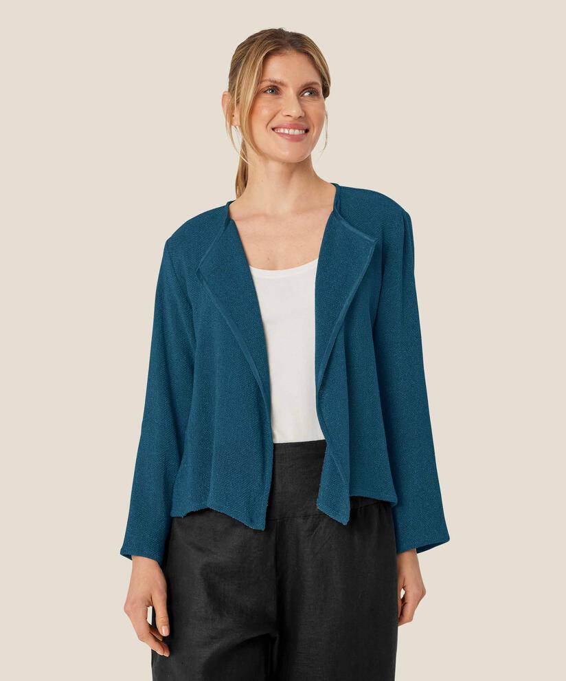 Veste Courte En Bouclé, Reflect Pond