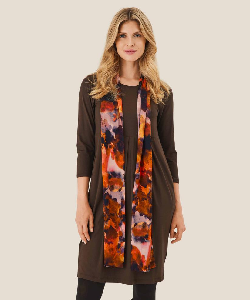 Foulard en viscose, Spicy Orange