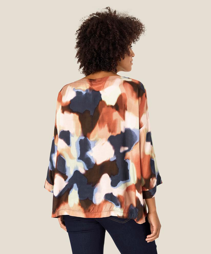 Becca Blouse, Rose Smoke