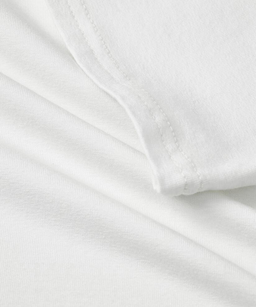 Top En Jersey Á Col Rond, Cream