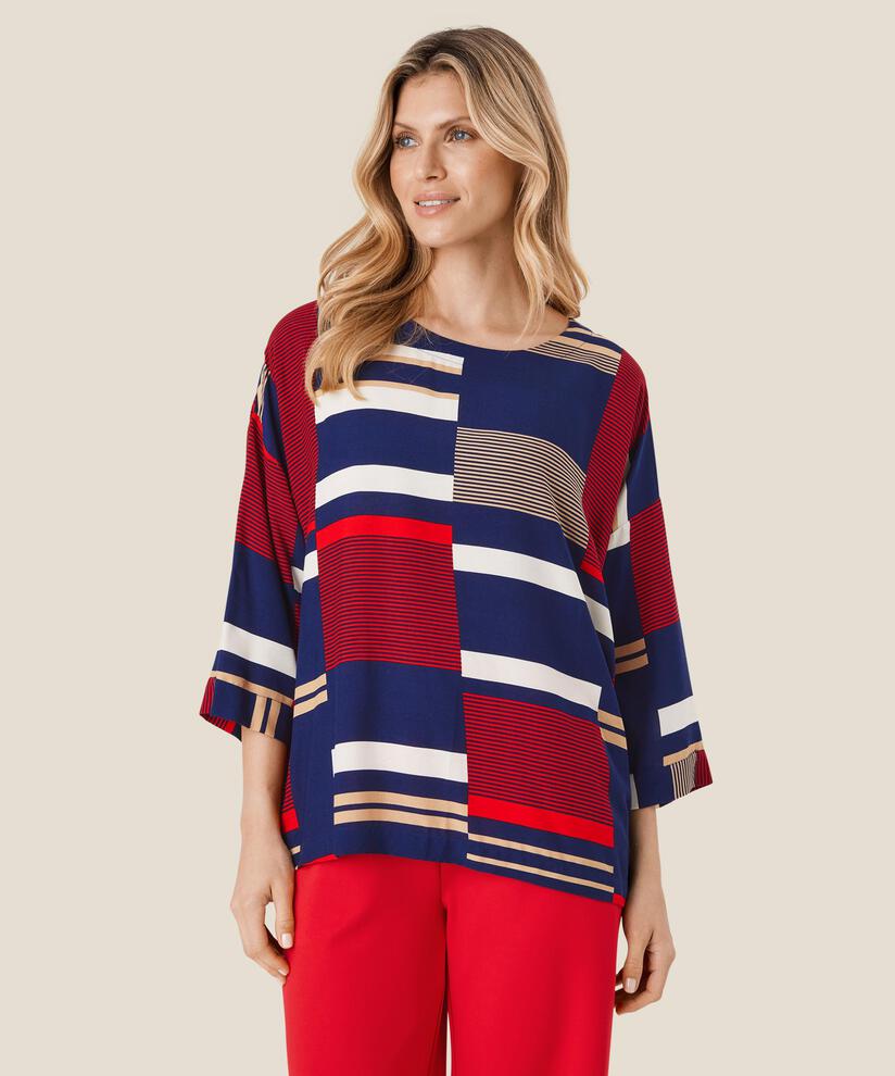 Becca Blouse, Maritime Blue