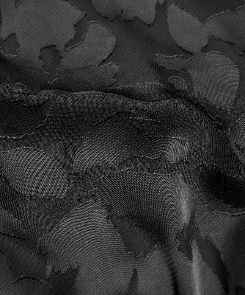robe en dentelle transparente avec jupon, Black