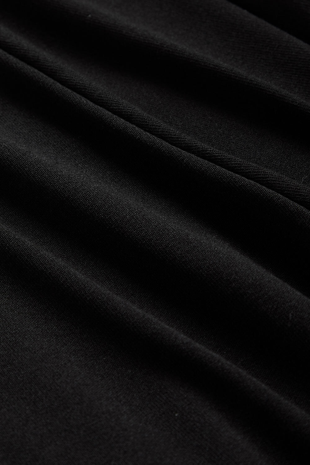 pantalon en jersey avec taille &eacute;lastique, Black