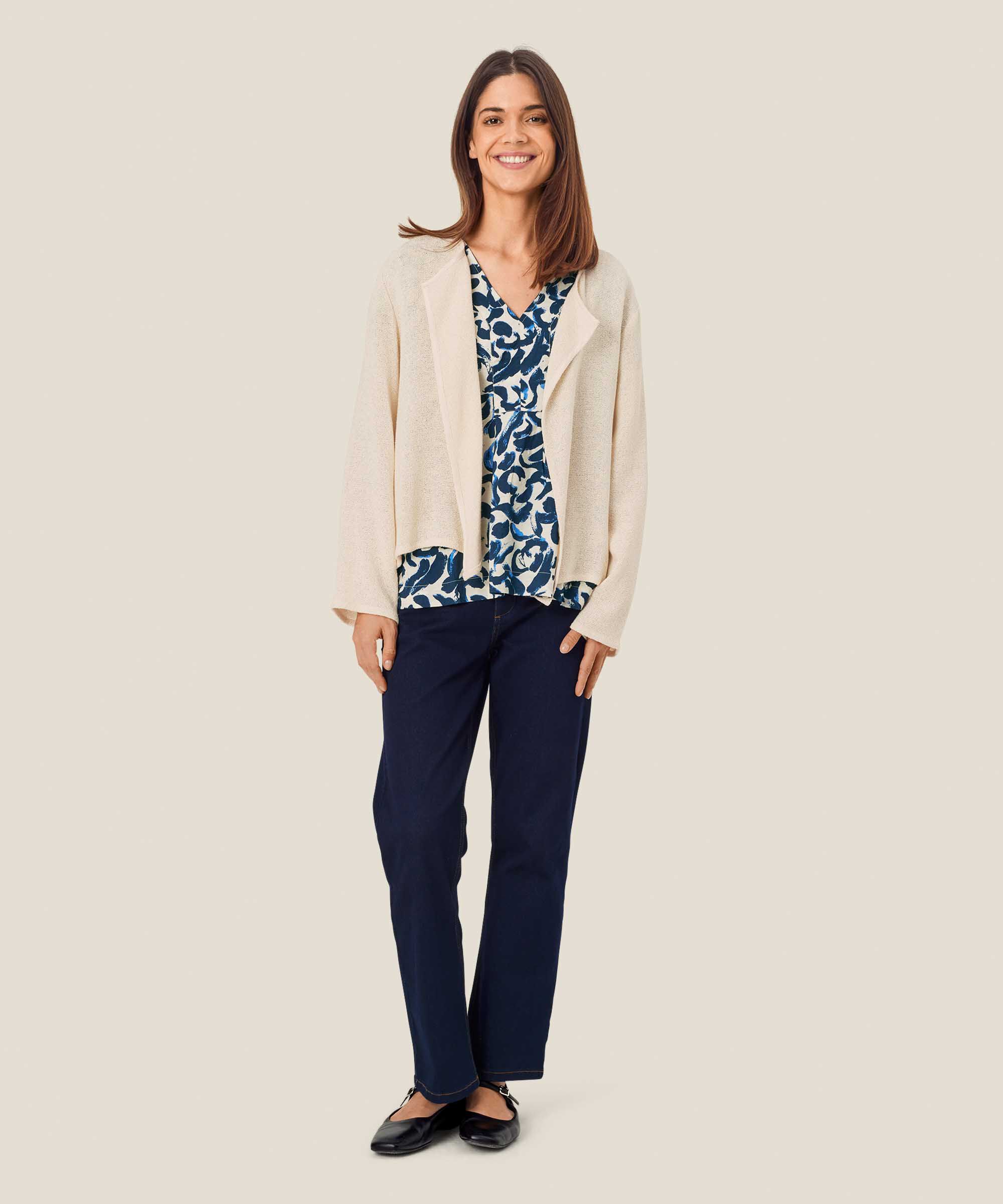 Veste Courte En Bouclé, Whitecap