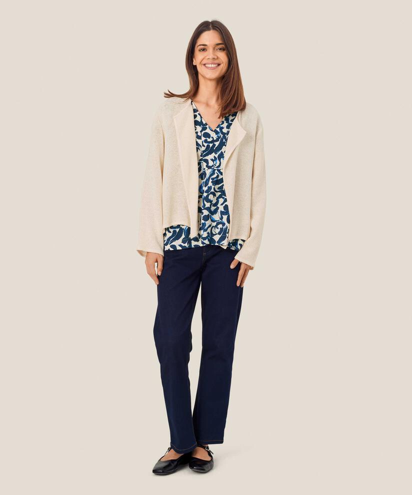 Veste Courte En Bouclé, Whitecap