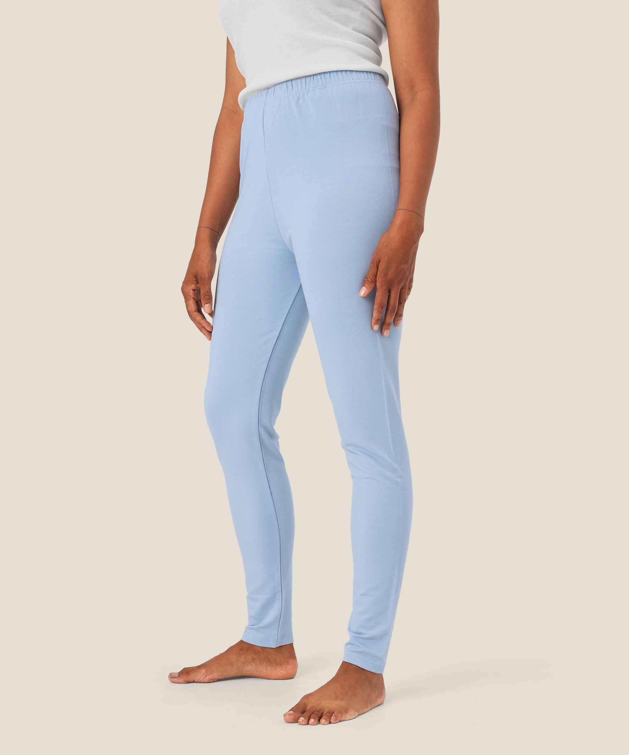 legging en qualité jersey extra doux, Blue Fog