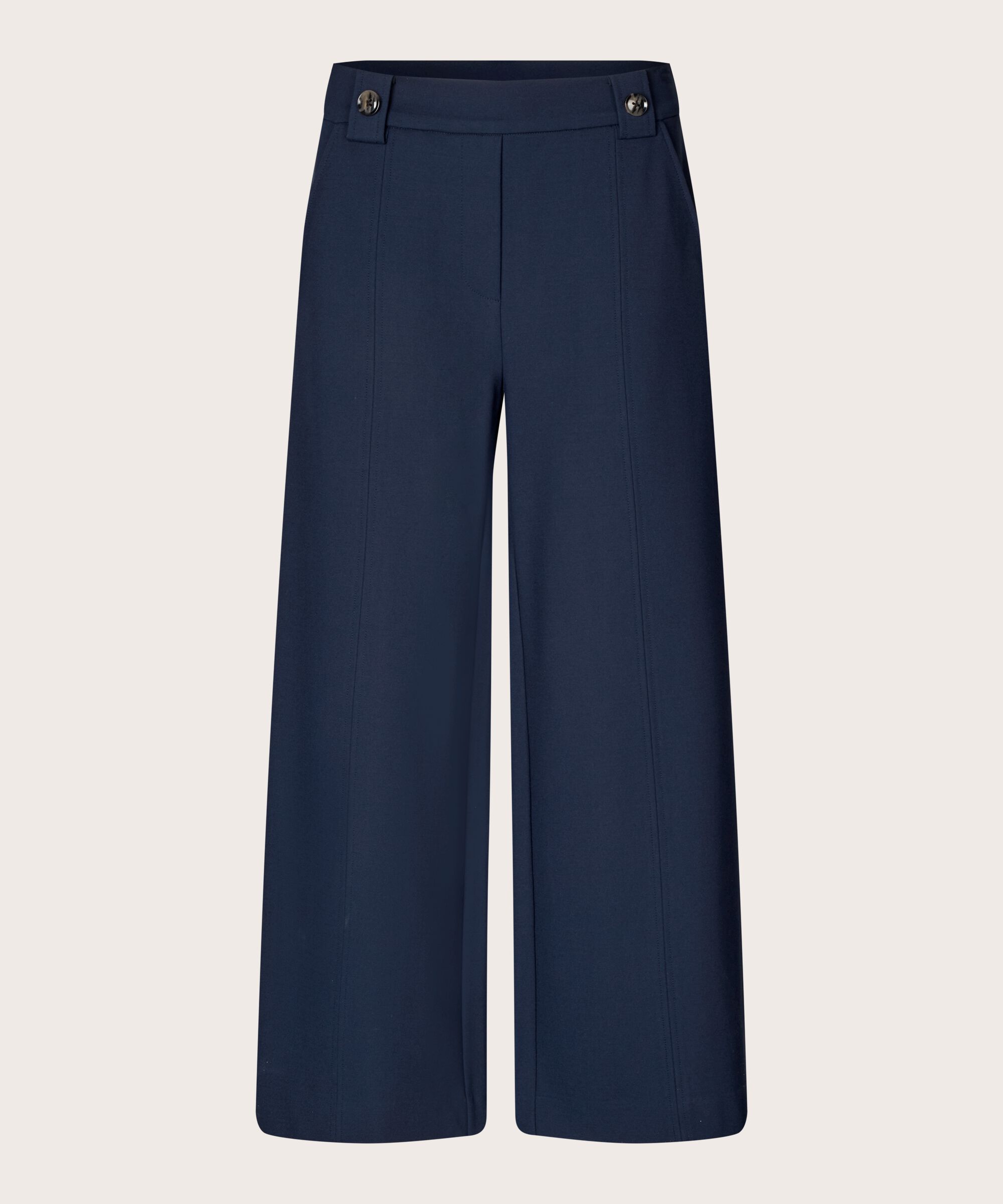pantalon court en jersey épais, Navy Blazer