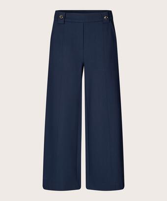 pantalon court en jersey épais, Navy Blazer