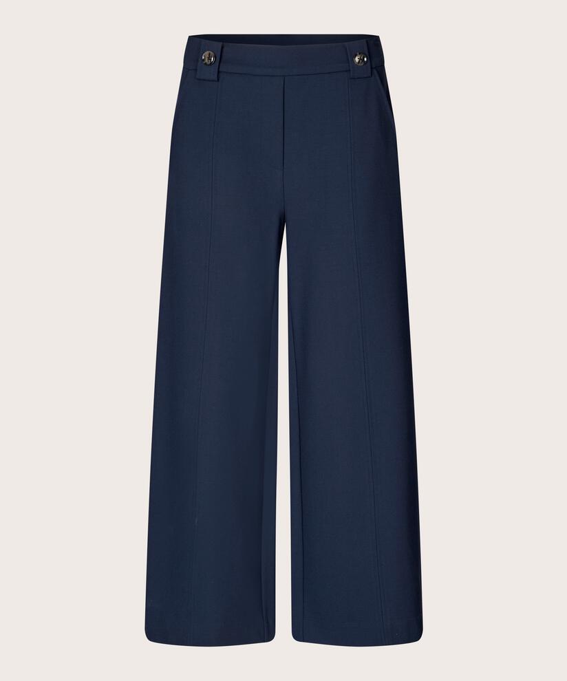 pantalon court en jersey épais, Navy Blazer