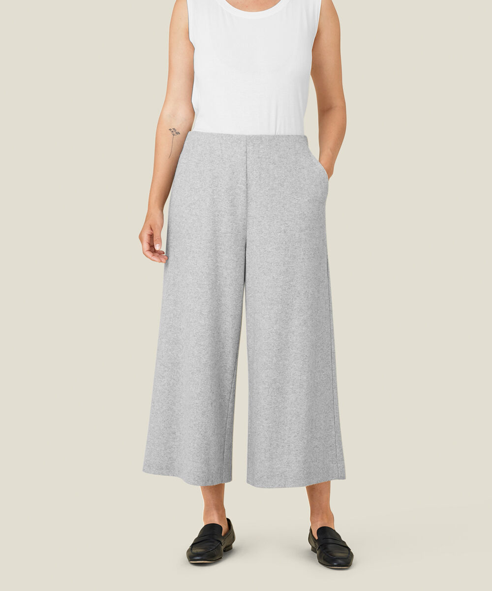 PIRA TROUSERS, L. Grey mel.
