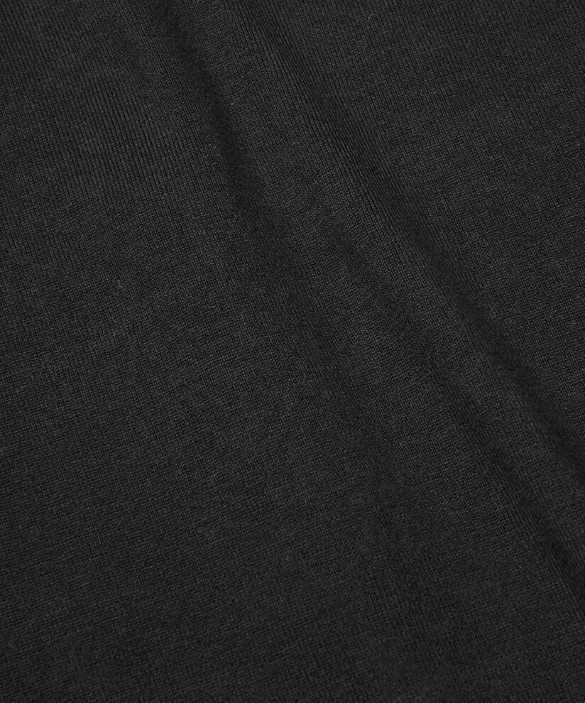 cardigan à manches longues avec boutons en strass, Black