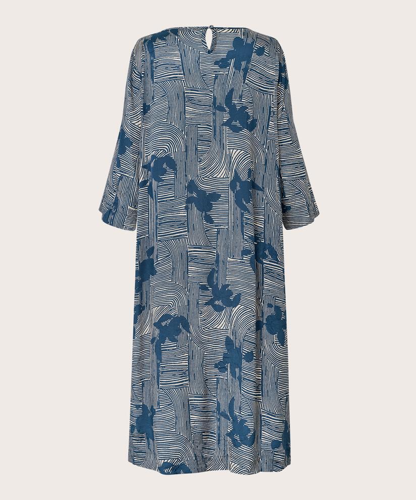 Robe En Viscose Avec Un Bouton Au Cou, Sargasso Sea