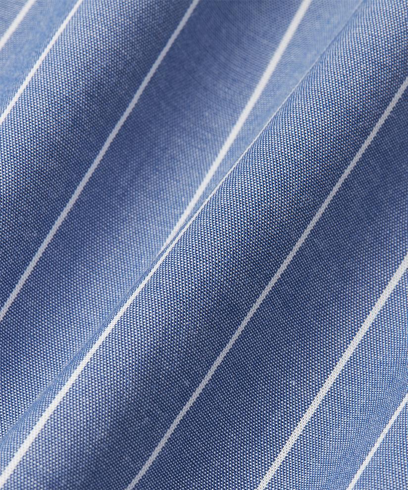 chemise en coton rayé avec dos plus long, Sargasso Sea