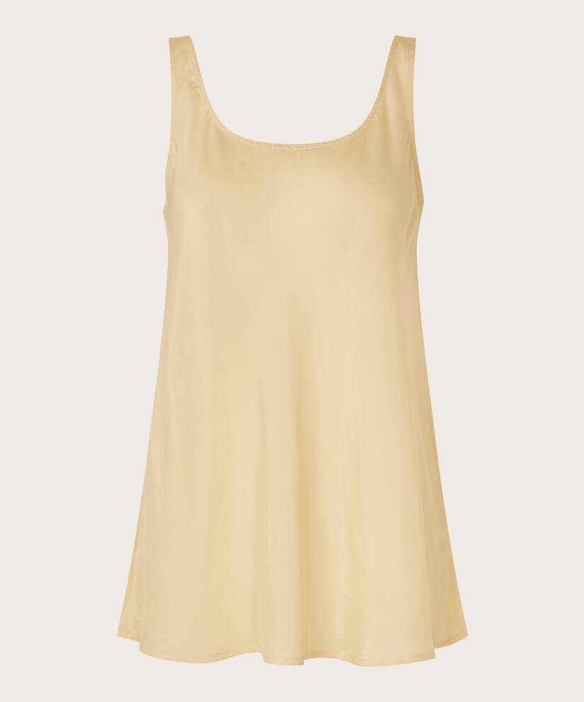 top en viscose légèrement brillante, Soybean