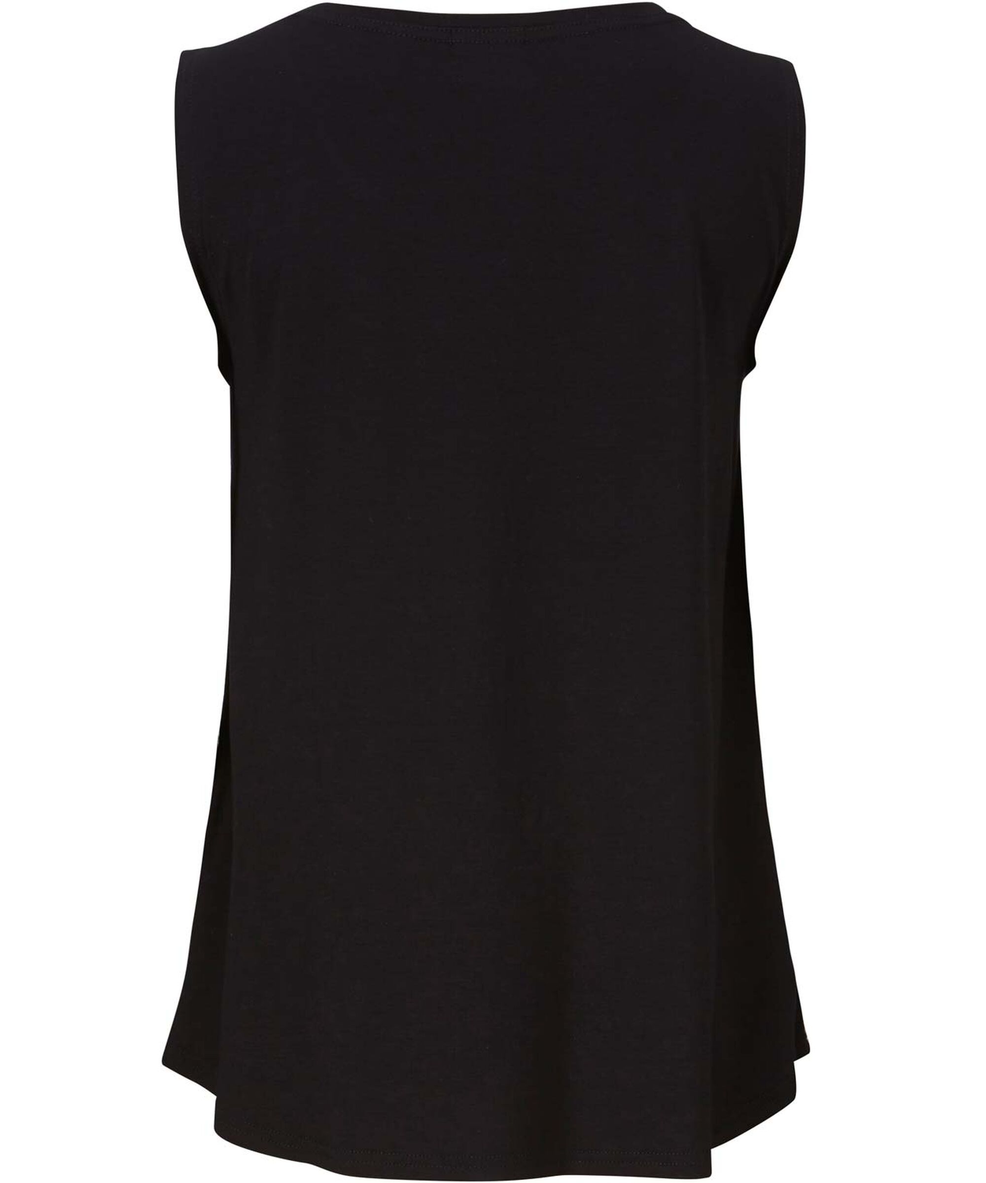 Elisa JERSEY Top, Black