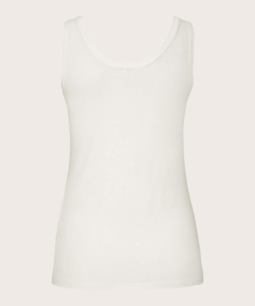 débardeur en jersey doux, Cream