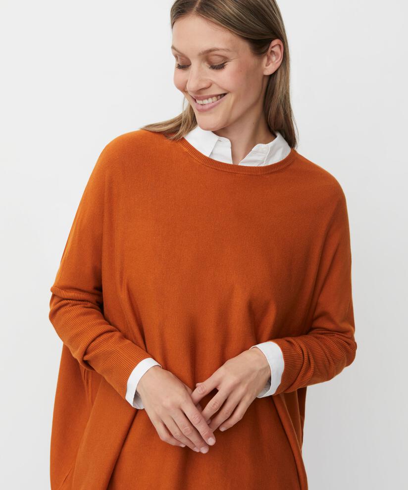 Pull Oversize À Manches Étroites, Autumnal