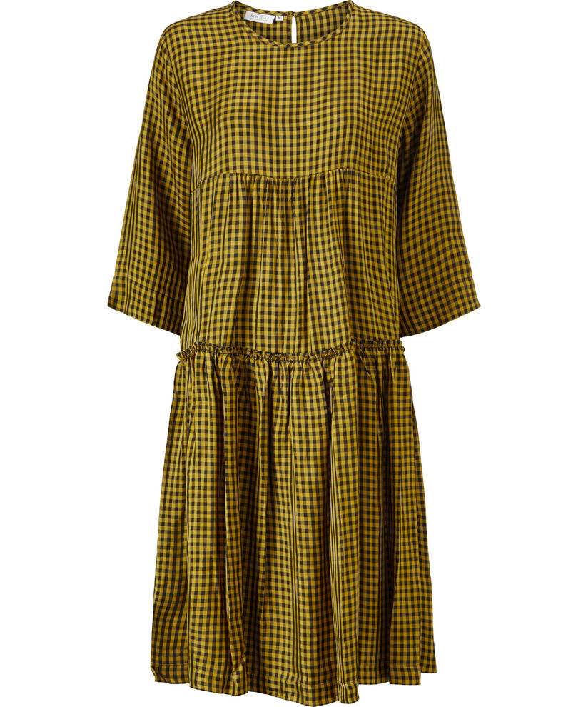 NYKIA DRESS, Olive Oil