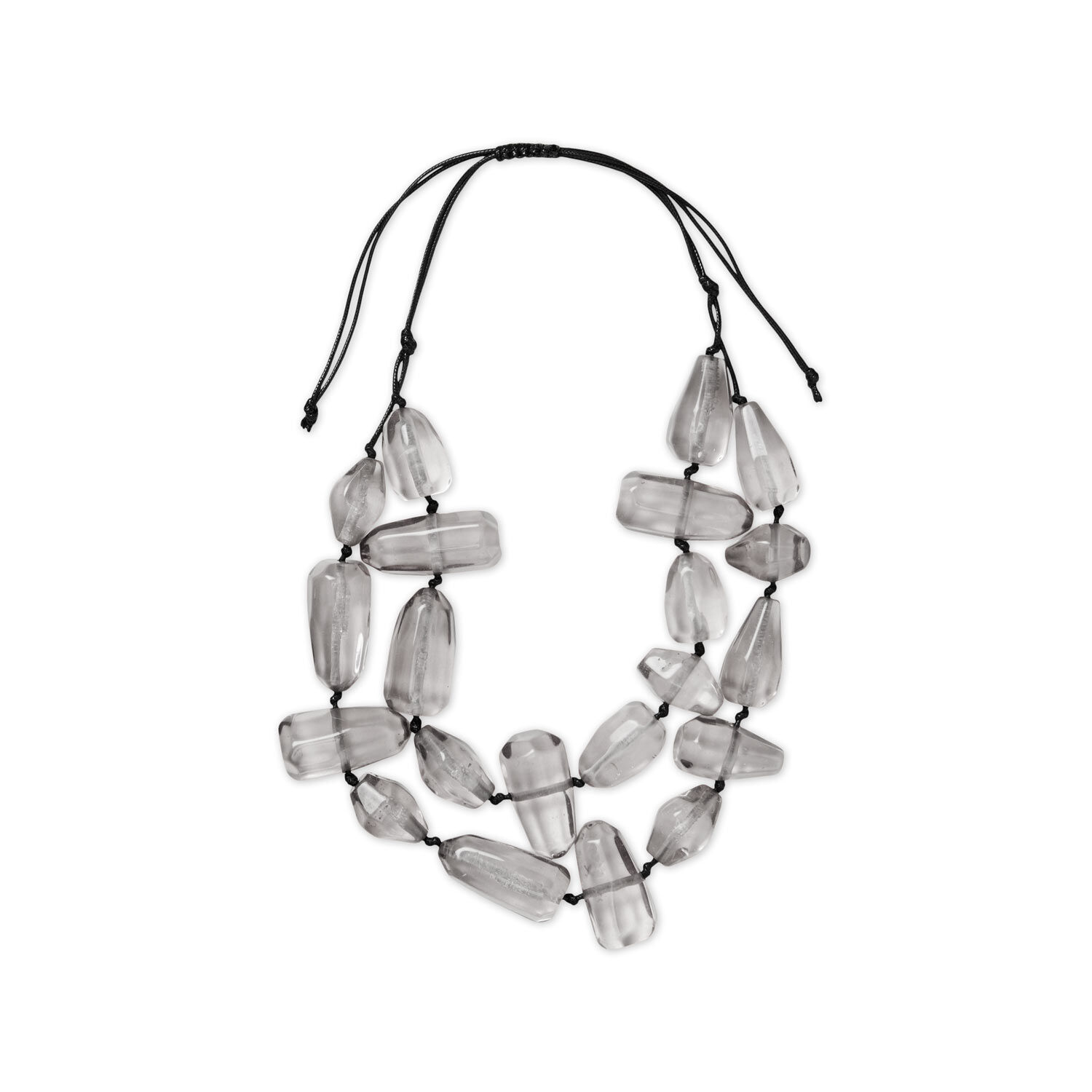 ROSE NECKLACE, Black