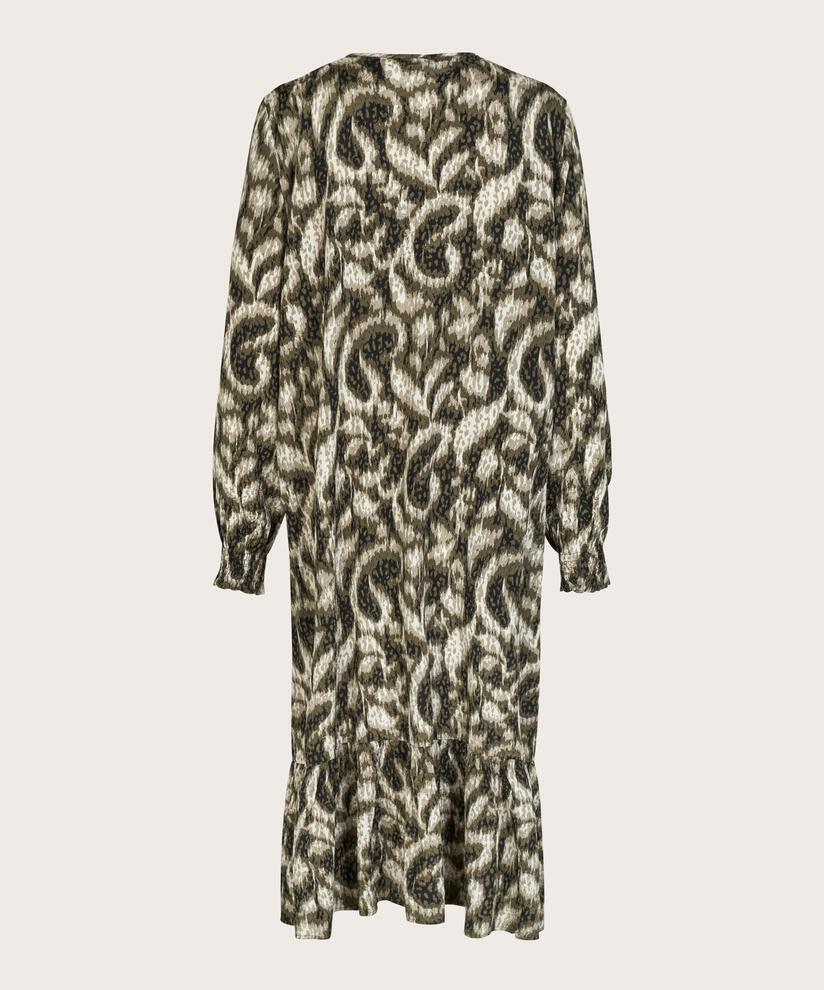 robe en viscose avec liens au cou, Sea Turtle