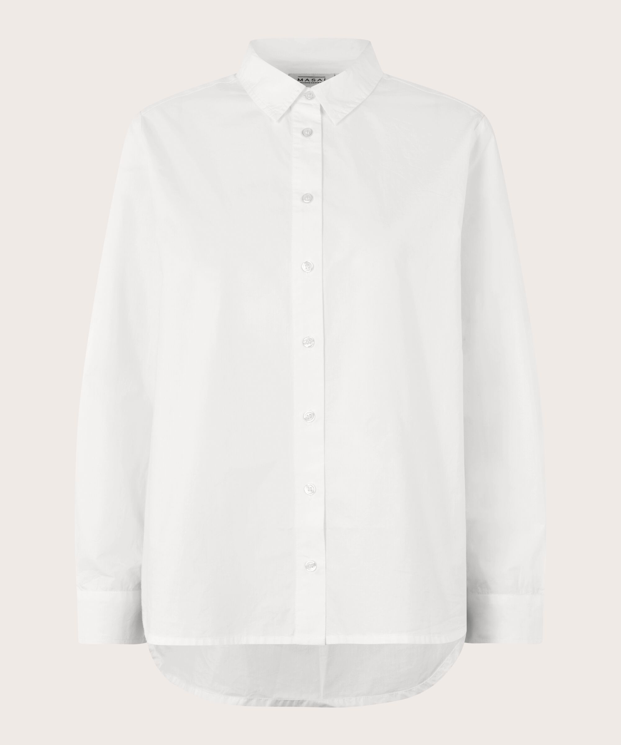 Chemise Boutonnée En Coton, White
