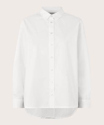 Chemise Boutonnée En Coton, White