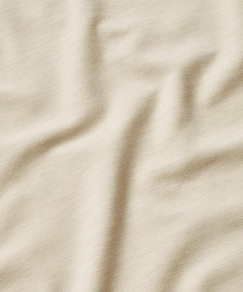 Blouse À Col Roulé En Jersey Doux, Fog