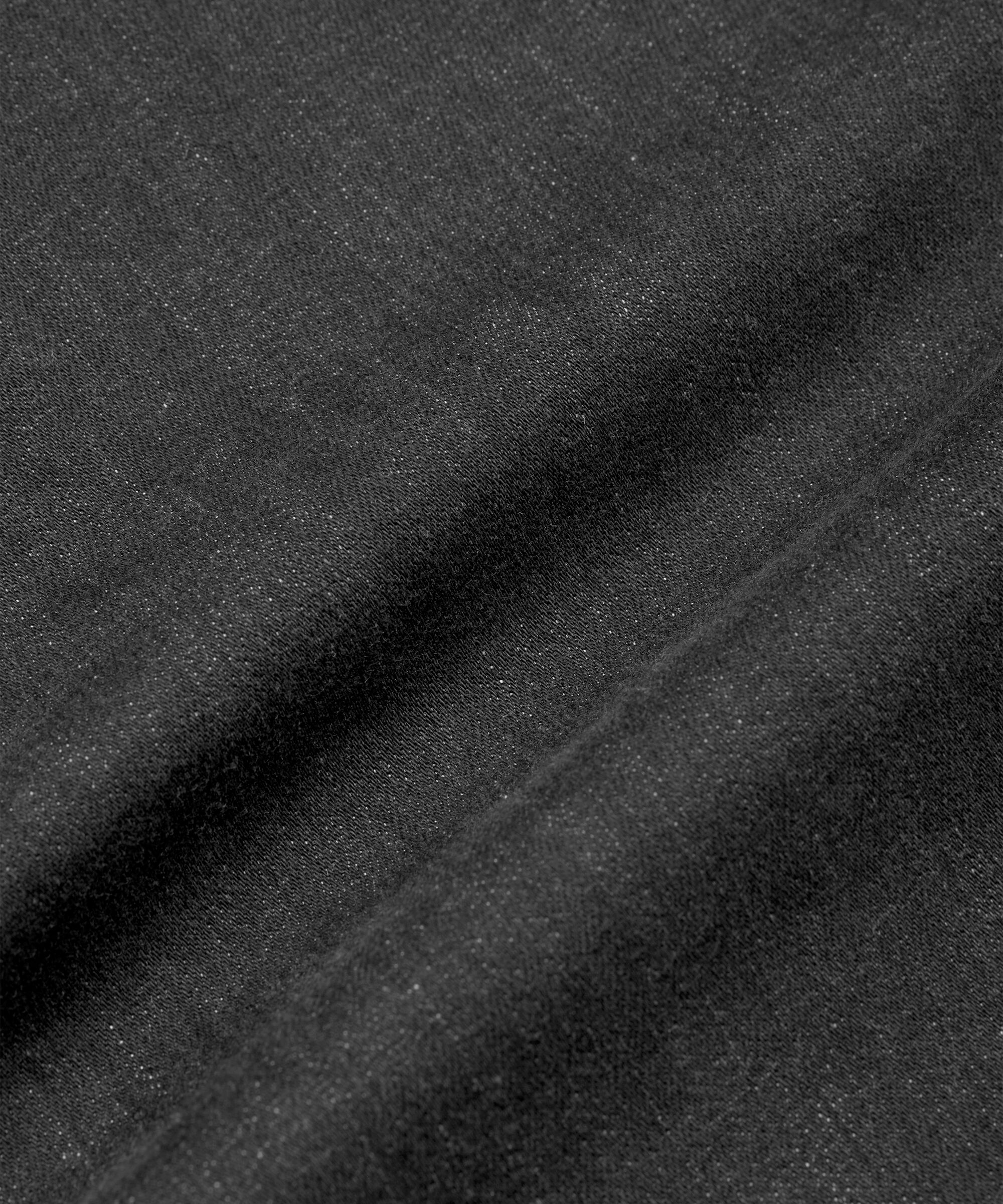 robe en jean boutonnée, Black