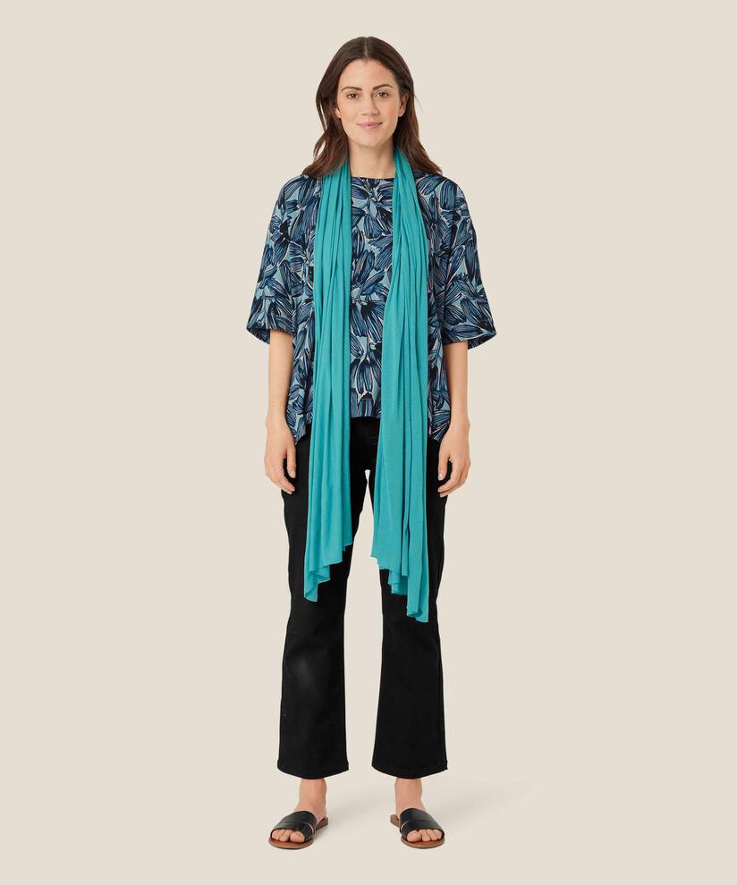 écharpe en modal, Teal