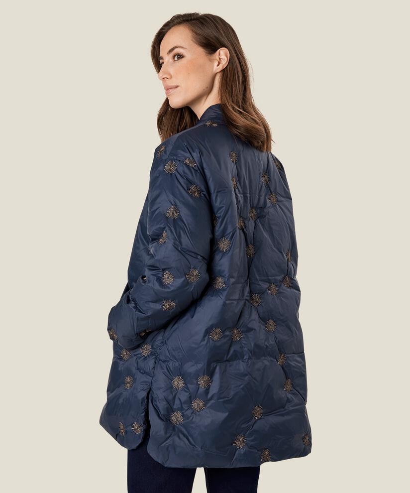 Topala Down Coat, Navy
