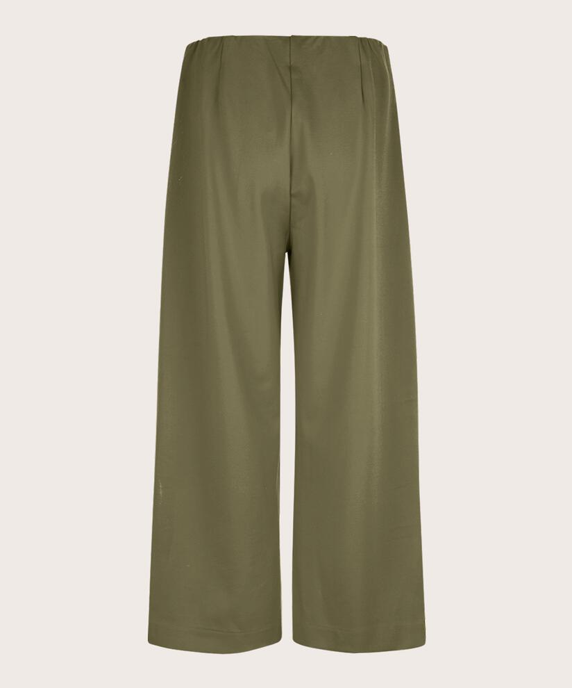 pantalon en jersey épais avec poches, D. Lichen Green