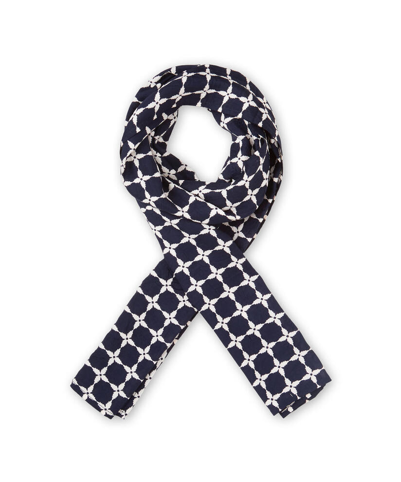 ALONG SCARF, Navy