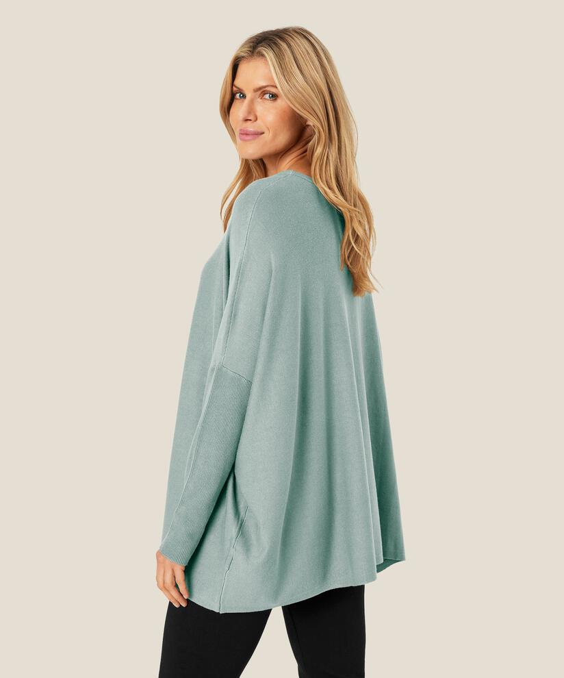 Pull Oversize À Manches Étroites, Ether