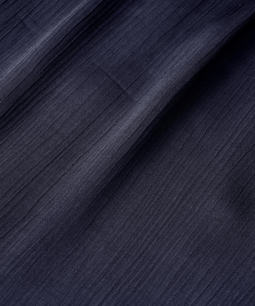 chemise en viscose brillante avec surface côtelée, Navy Blazer