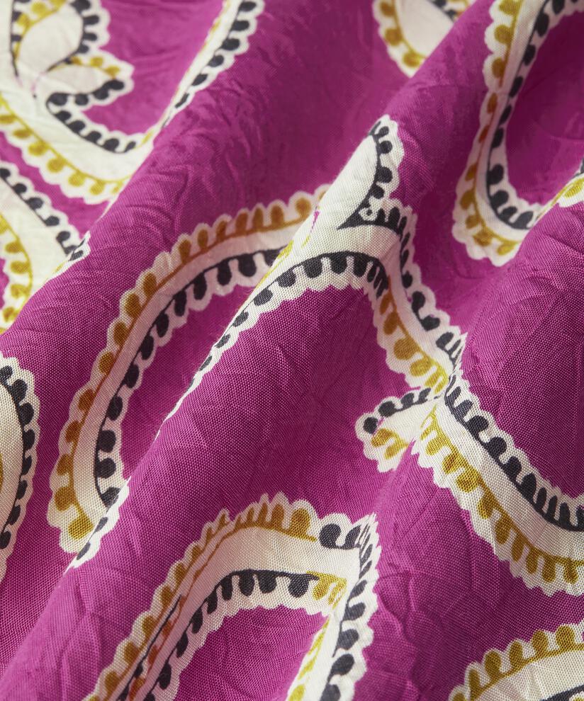 Blouse en viscose avec détails à volants, Wild Aster