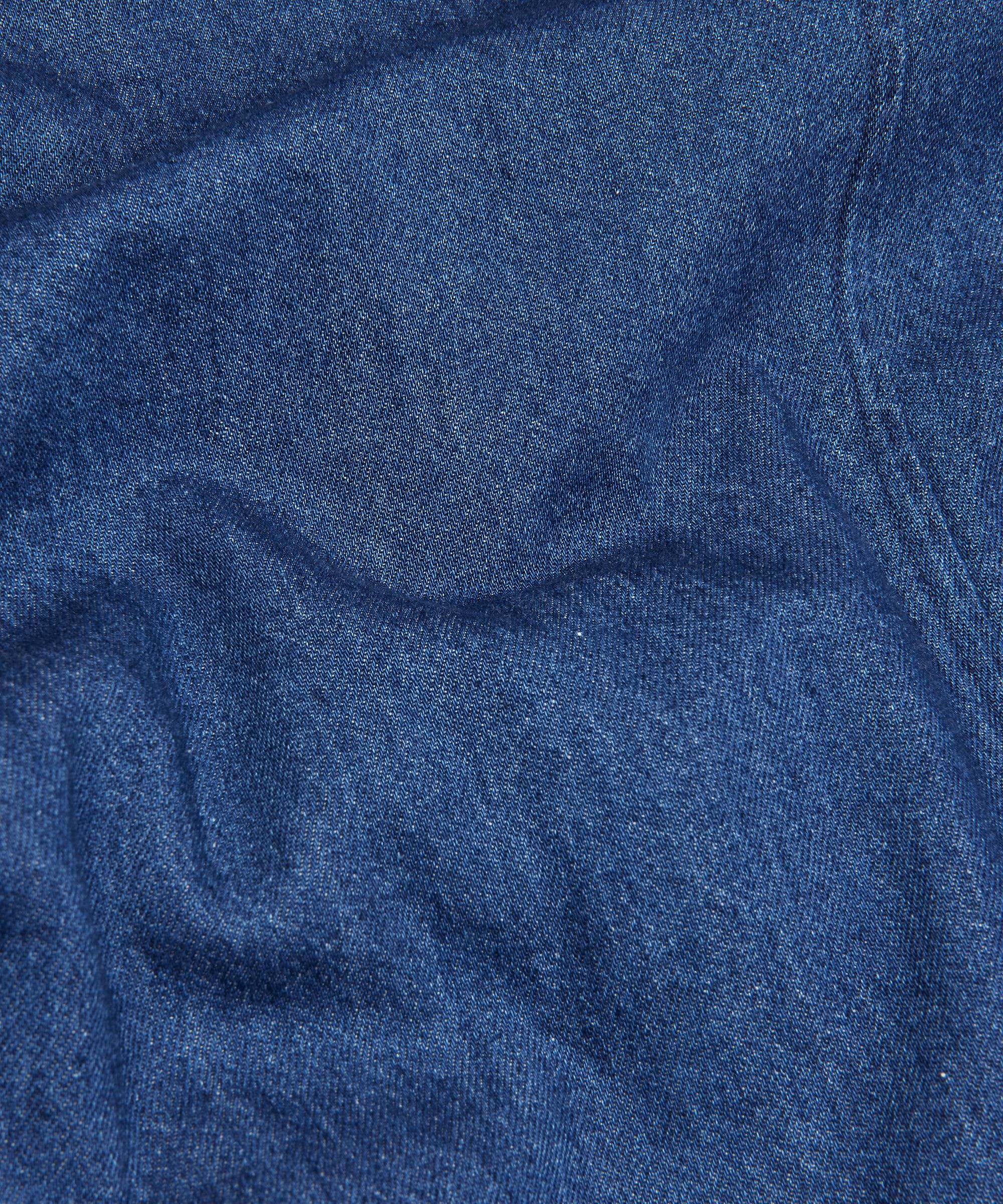 veste en jean non doublée avec fermeture boutonnée, Dark Denim