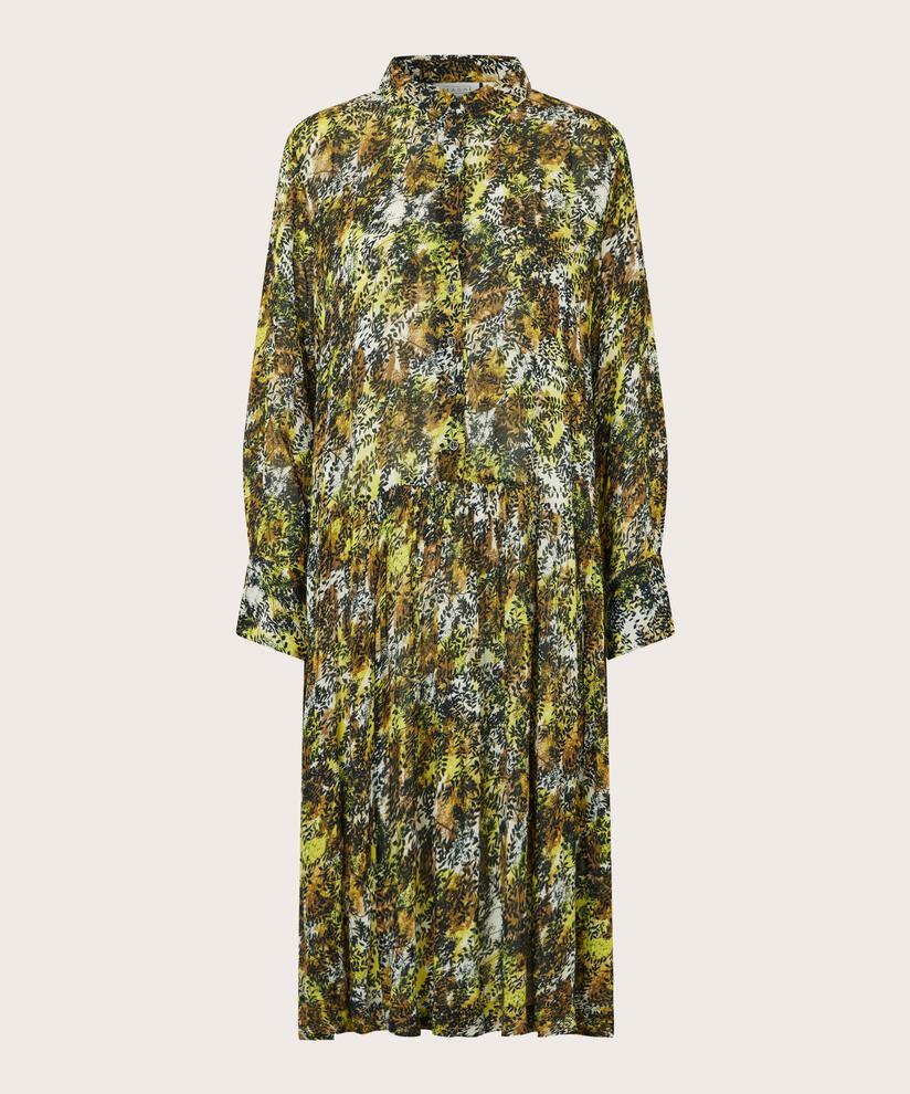 robe en viscose légère transparente, Green Sheen