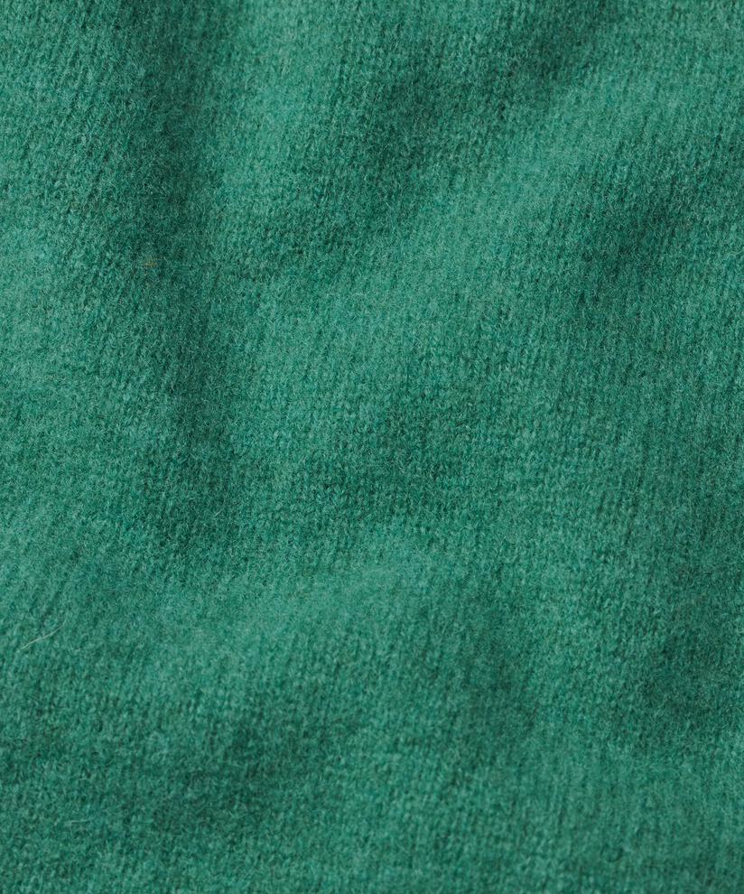 pull tricoté à manches courtes en laine, D. Grass Green