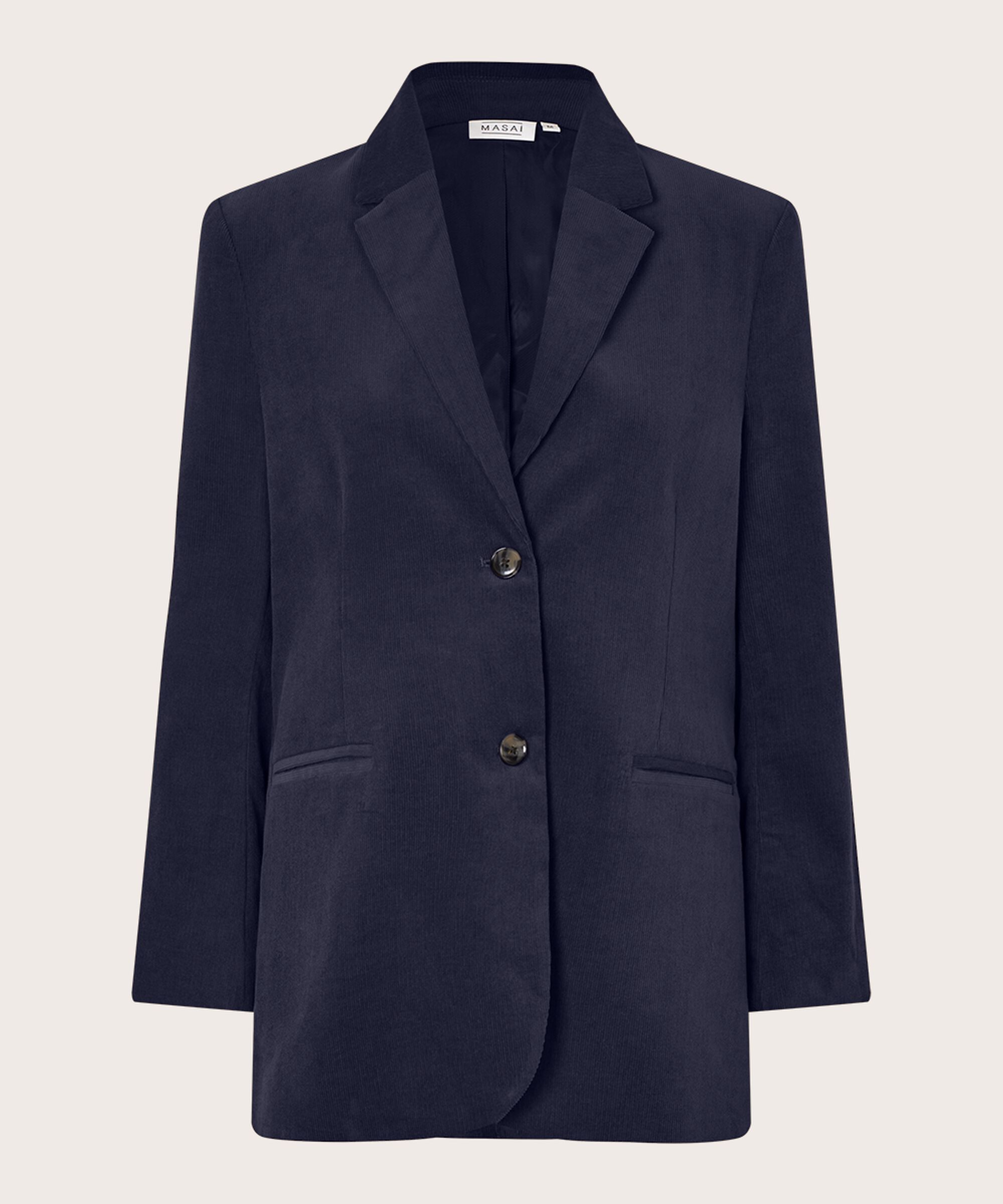 blazer classique en velours, Navy Blazer