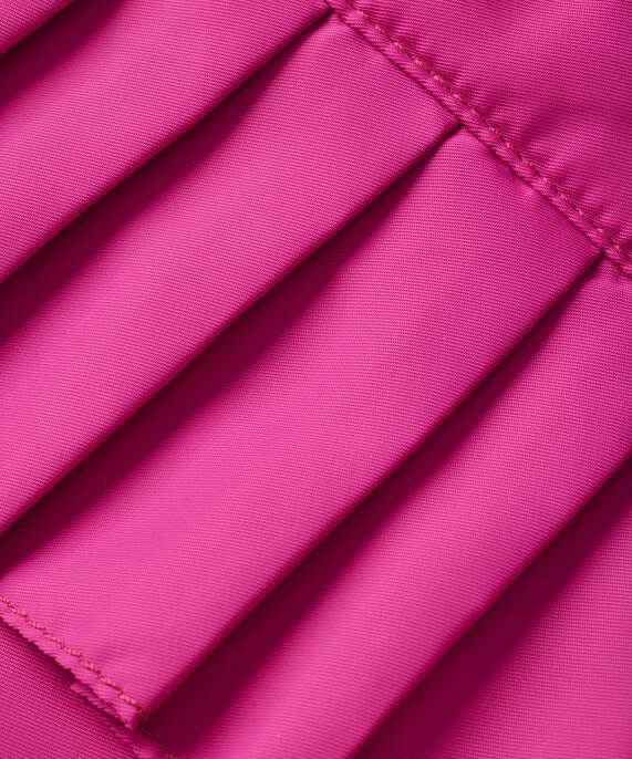 sac en nylon à volants, Fuchsia Red