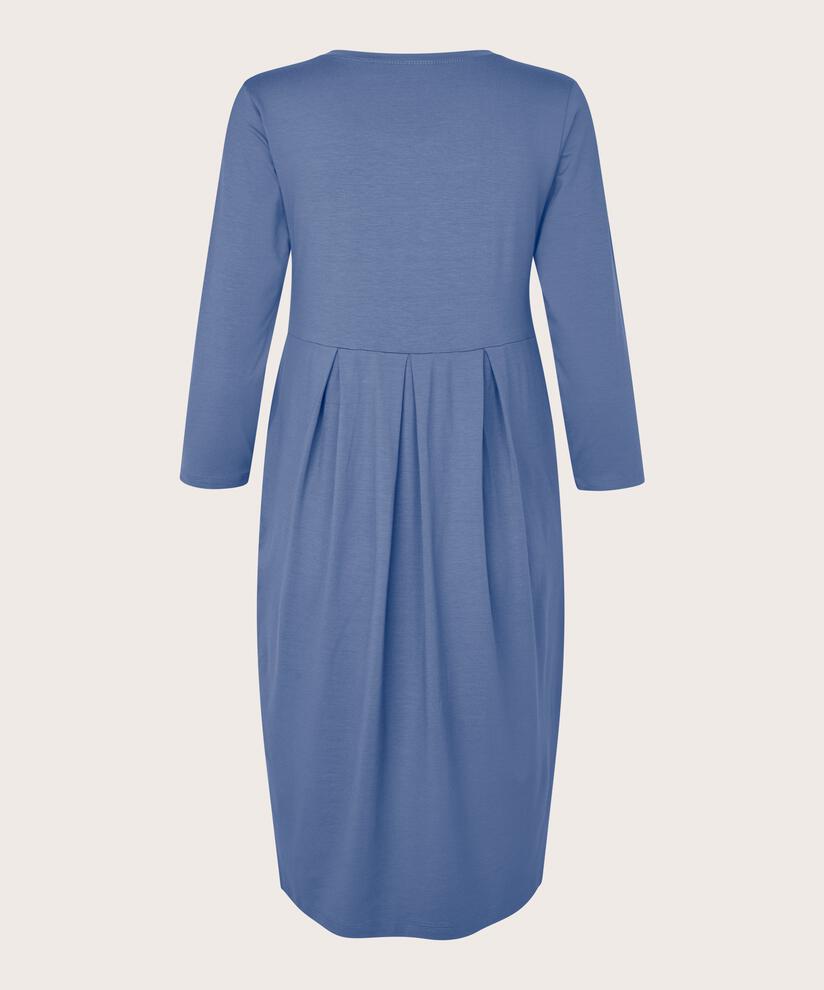 robe tulipe en jersey , Bijou Blue