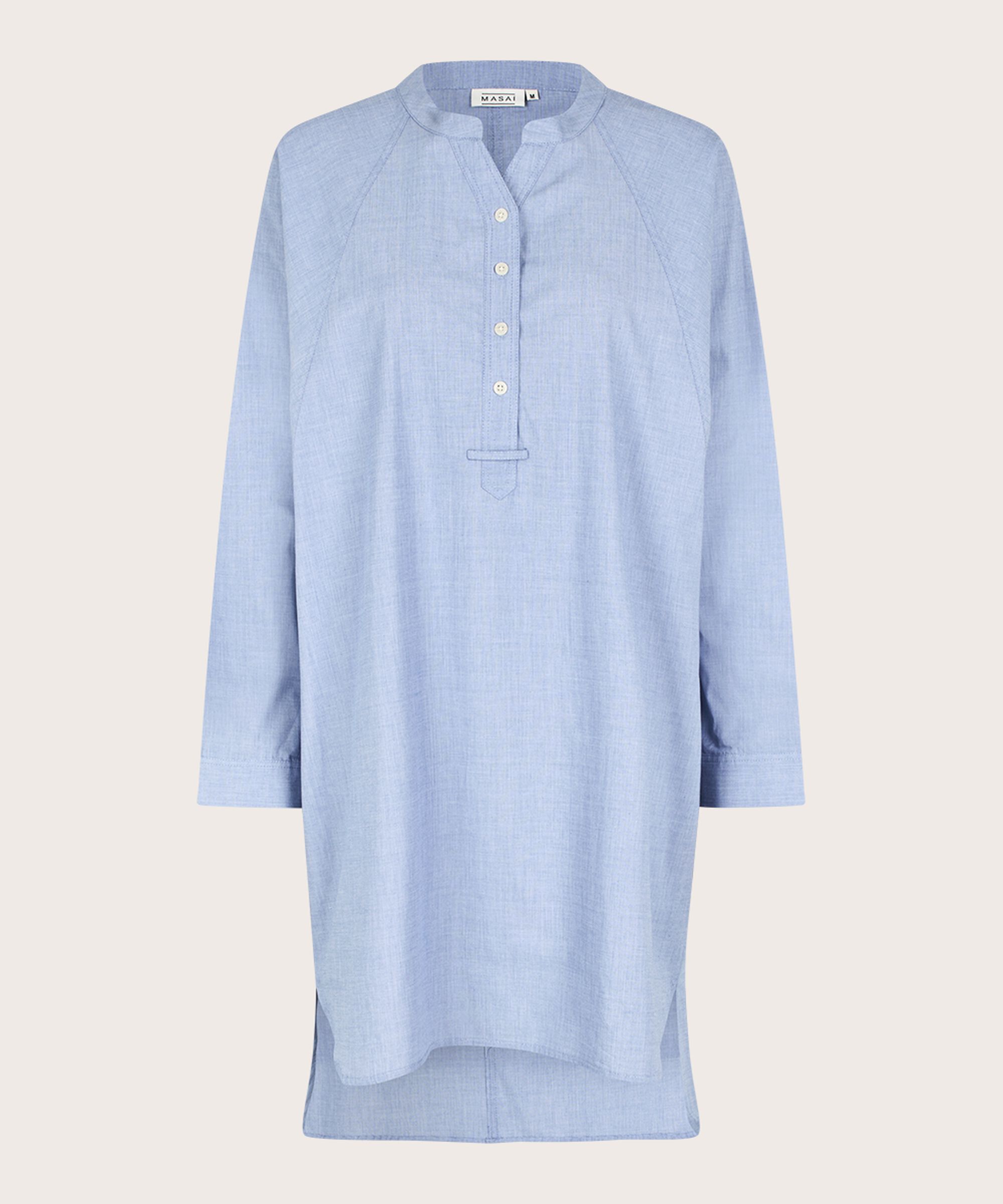 tunique en coton avec boutons et fentes latérales, Sargasso Sea