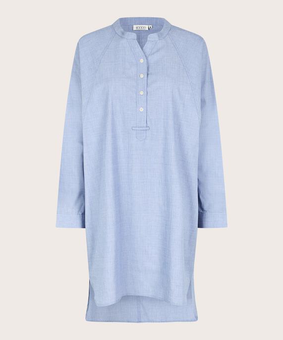 tunique en coton avec boutons et fentes latérales, Sargasso Sea