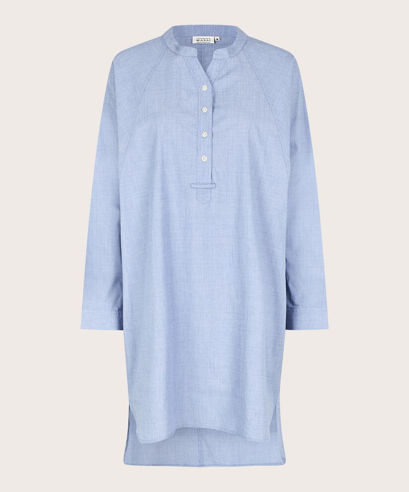 tunique en coton avec boutons et fentes latérales, Sargasso Sea