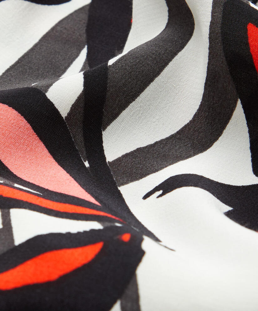 GARNETTA TUNIC, Valient Poppy