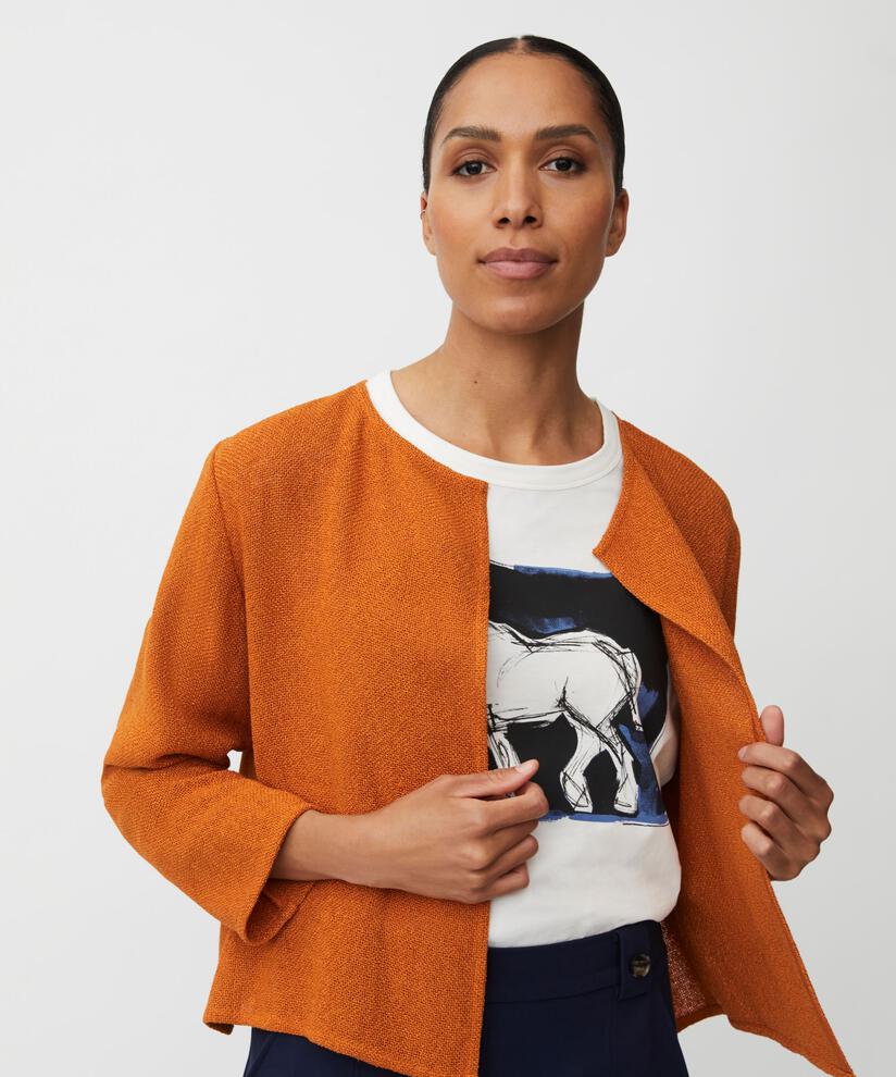 Veste Courte En Bouclé, Autumnal