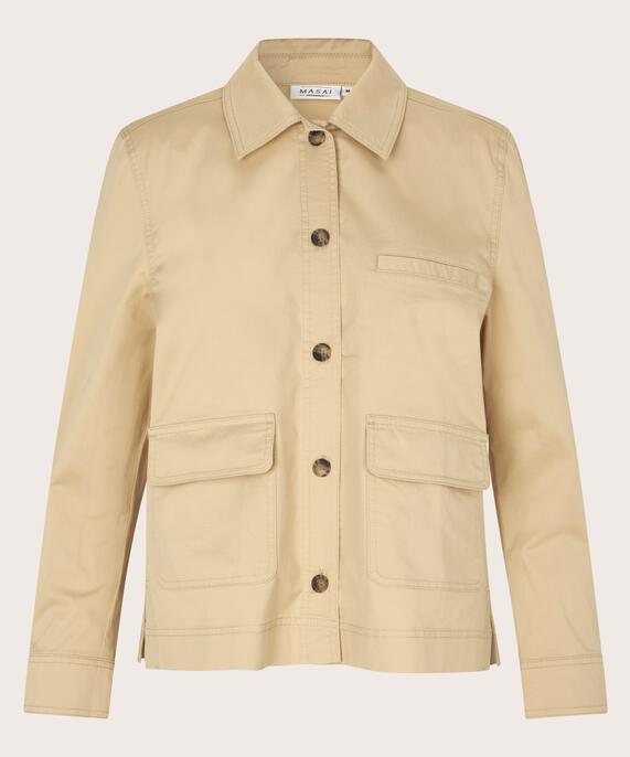 Janila Jacket, Pale Khaki