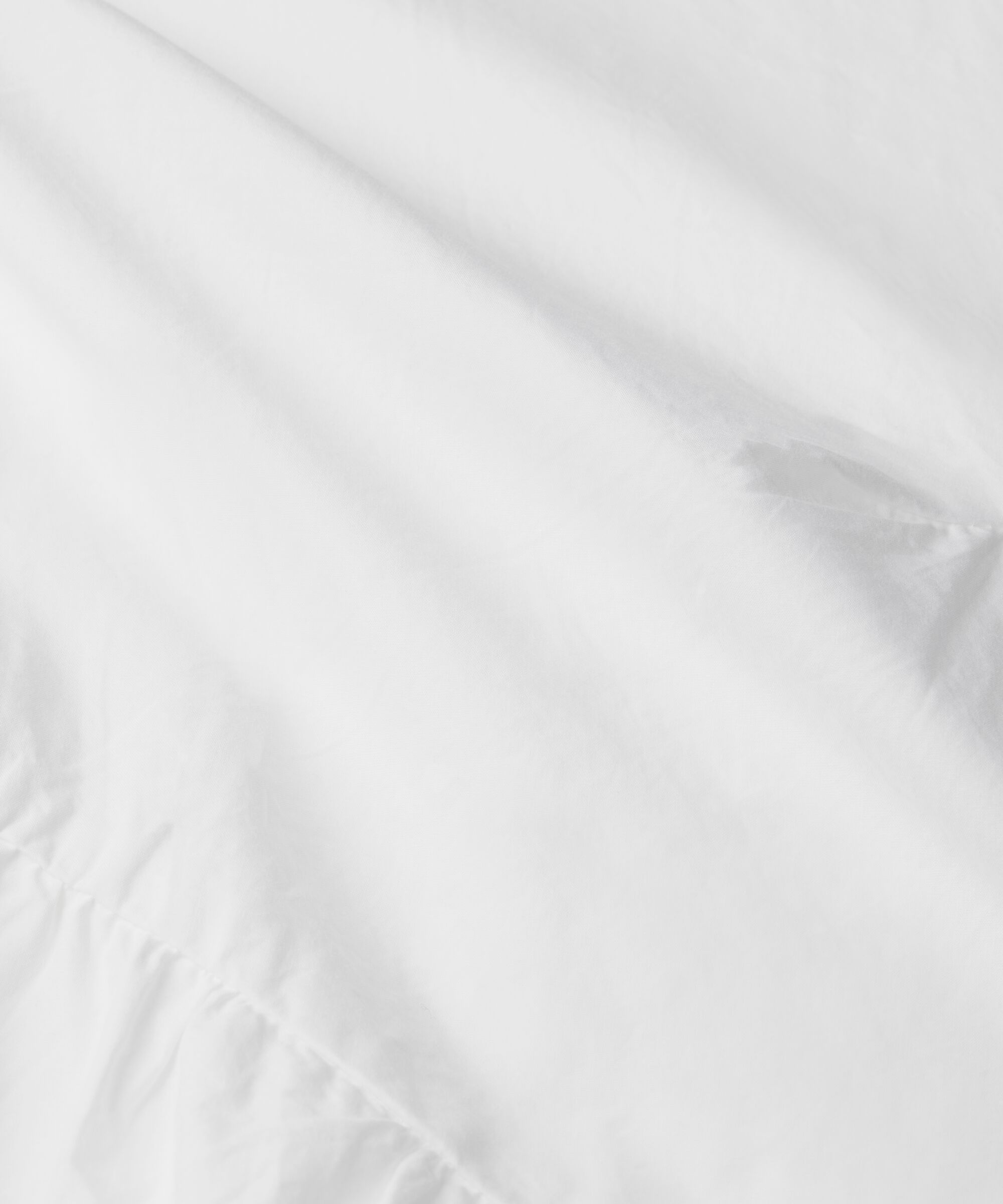 robe en popeline de coton avec coutures décoratives, White