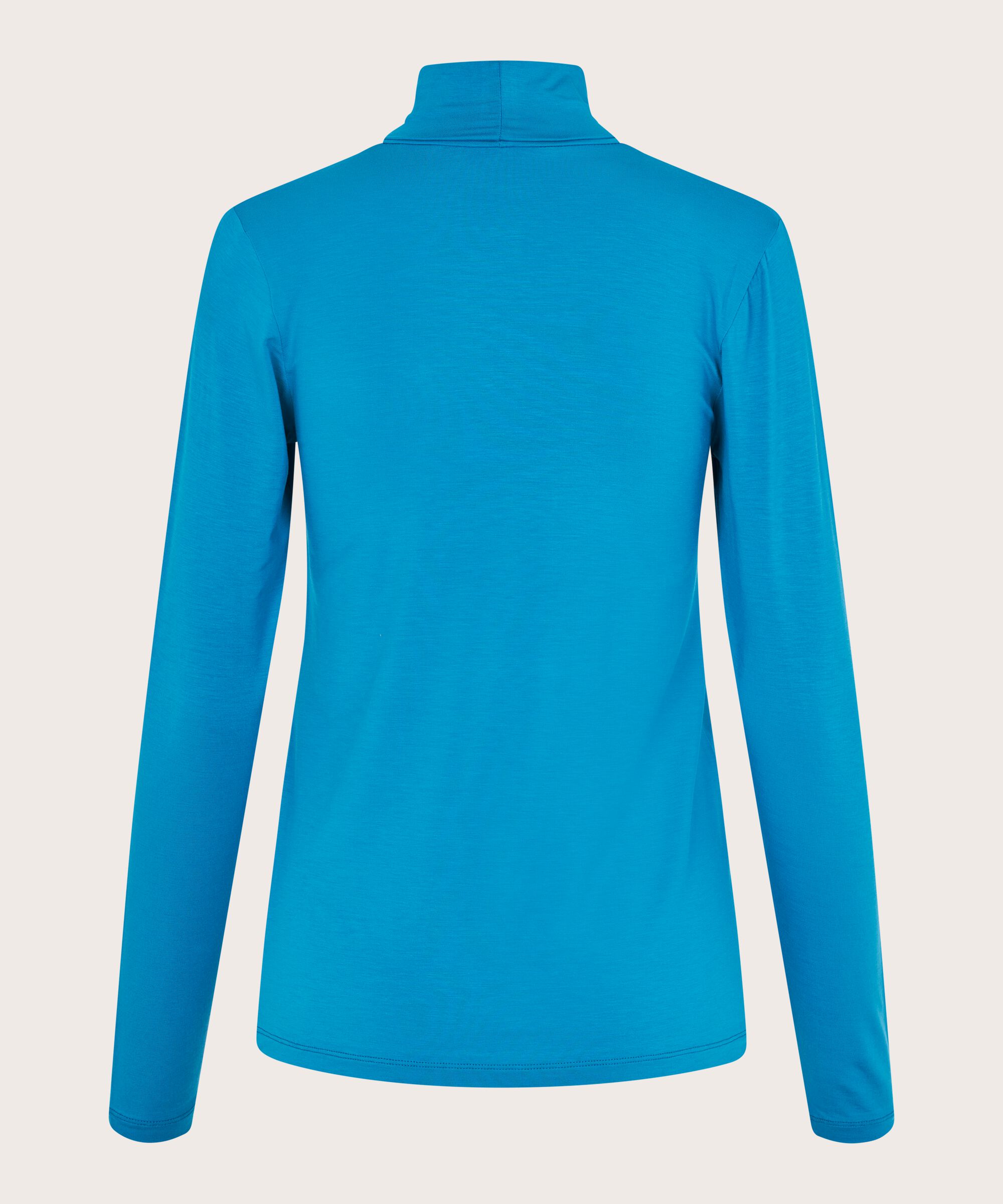 Blouse À Col Roulé En Jersey Doux, Celestial